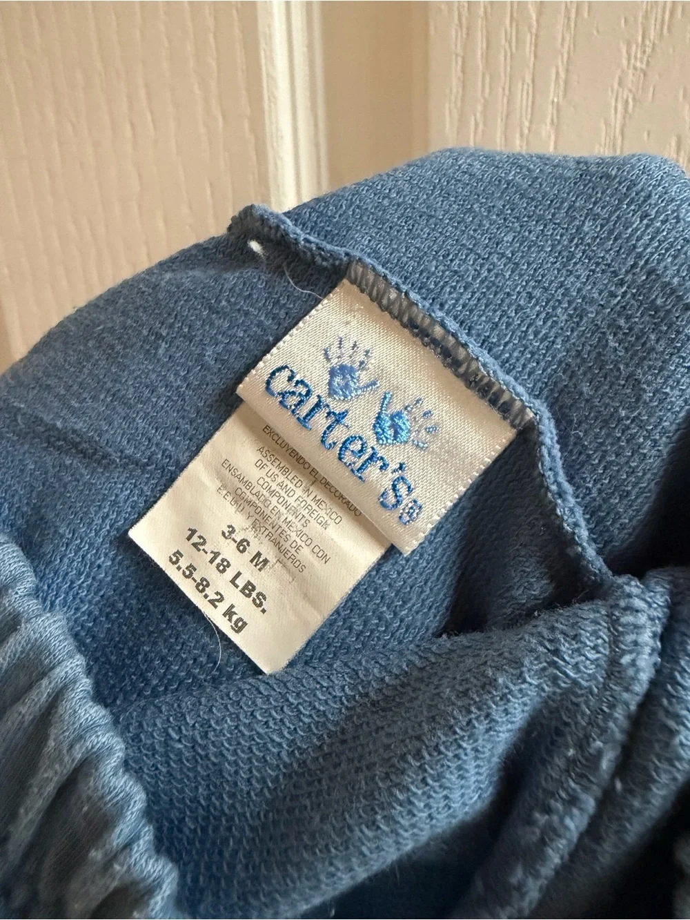 Vintage Y2K Carters drawstring pants with jumping frog embroidery